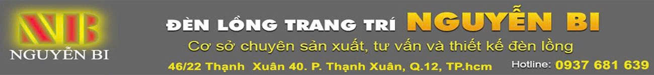 XƯỞNG LỒNG ĐÈN NHỰA TRANG TRÍ NGUYEN BI