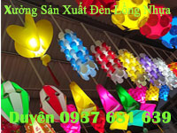 Lồng đèn Nhưa Nguyễn Bi Chuyên Sản Xuất Lồng Đèn Nhựa Giá Rẻ