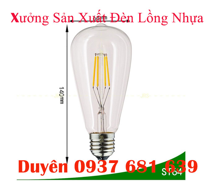 Bóng đèn led edison ST64