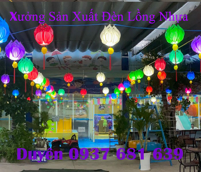 Đèn Lồng Hoa Sen 40cm