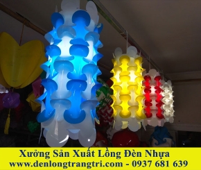 Lồng Đèn Nhựa Vương Miệng 15 x 45cm