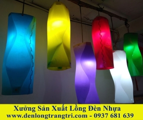 Lồng Đèn Nhựa Tam Giác 38cm