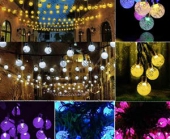 Dây đèn led trang trí noel 10m 100 bóng LED